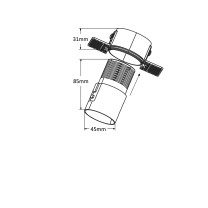 Mini Crater Trimless